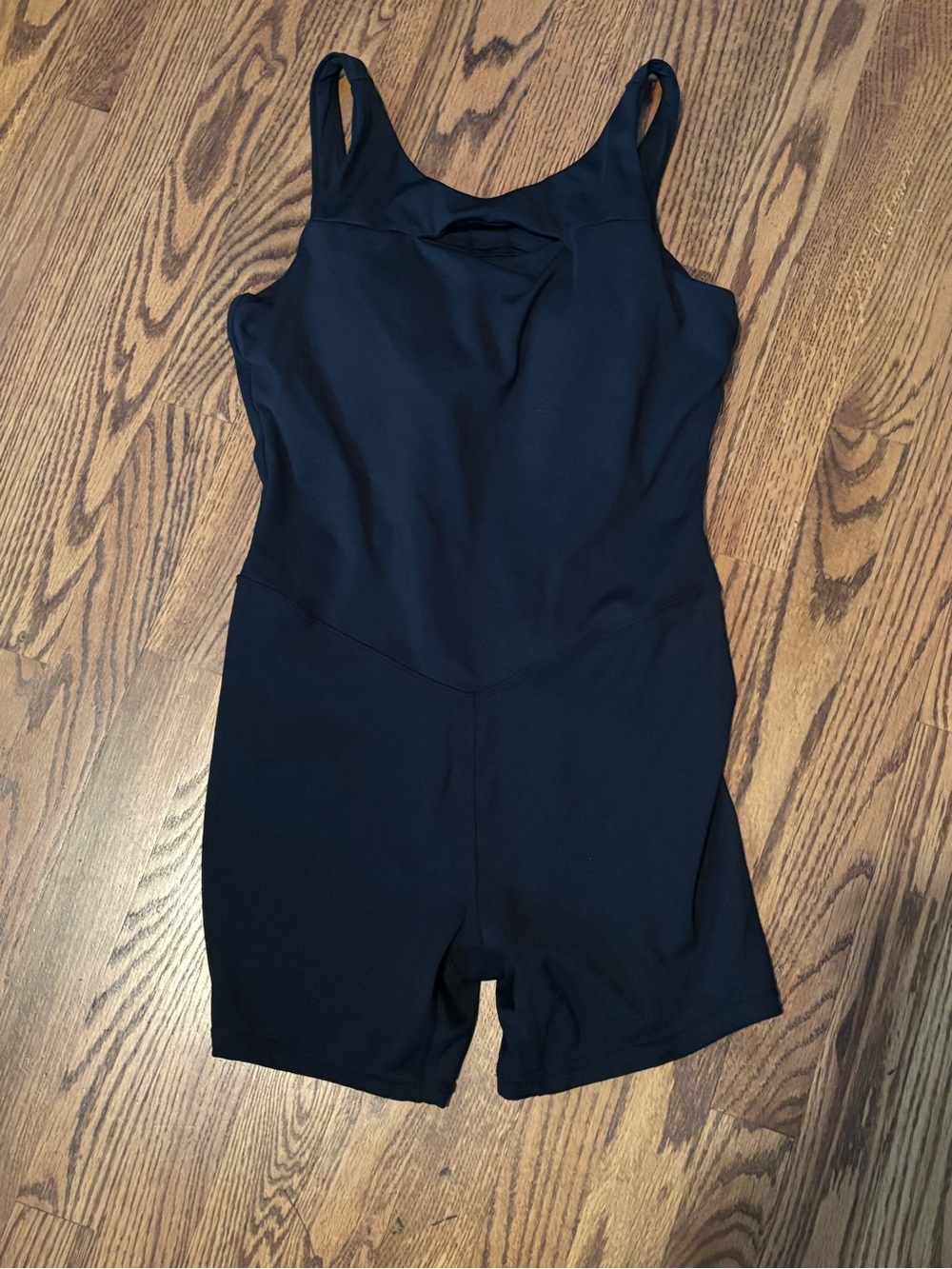 JoyLab Black Cut Out Active Romper Bodysuit Jumpsuit Women's Size Medium